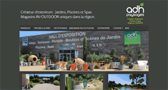 Desktop Screenshot of adh-paysages.com